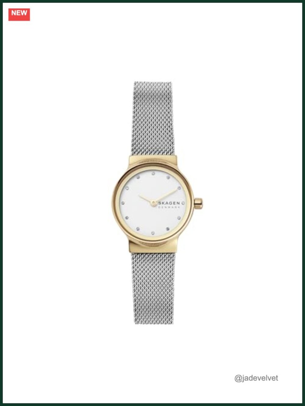 Skagen Freja Lille Women's Stainless Steel Dress Quartz Watch 26mm